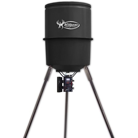 Wildgame Innovations Sports & Outdoors Quick Set Game Feeder, 30 Gal