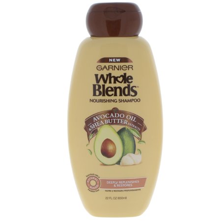 811 Avocado - Garnier Whole Blends Shampoo with Avocado Oil & Shea Butter Extracts 22 FL OZ