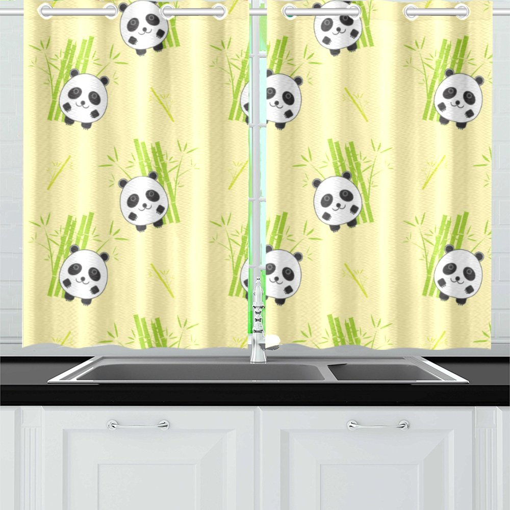 Flowers Butterflies Little Bird Hummingbird Kitchen Curtains