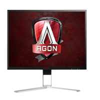 AOC Monitor 24" AGON GAMING Freesync 1ms 144Hz QUAD 2560x1440 Res VGA DVI-D HDMI (MHL) HDMI 2.0 DisplayPort Built-in 3Wx2 Speakers USB 3.0 x4 AG241QX