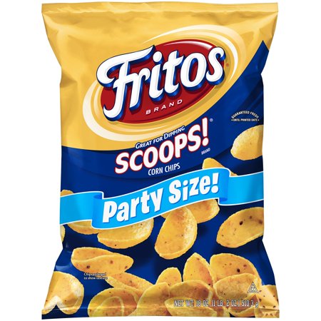 Fritos Scoops! Party Size Corn Chips, 18 Oz.