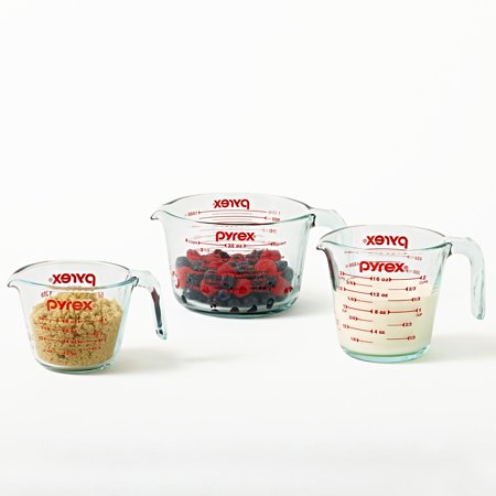 Pyrex Glass 3-Piece Measuring Cup Set (The Best Measuring Cups)