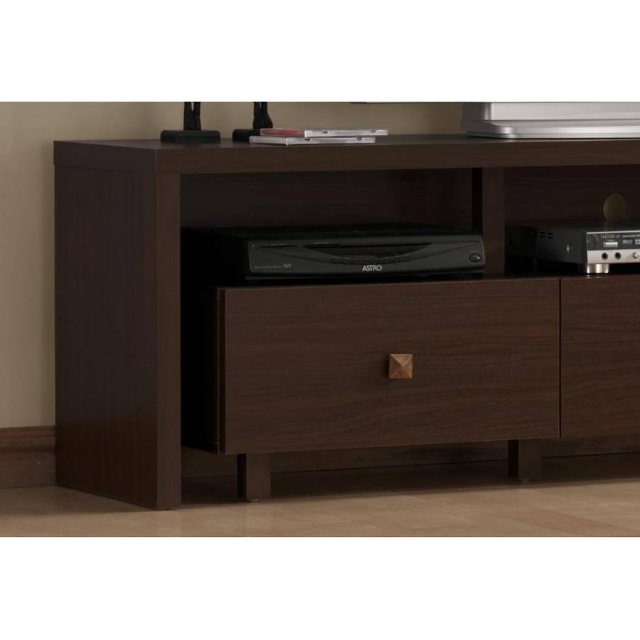 Techni Mobili Palma 3 Drawer TV Cabinet, Multiple finishes for TVs up to 70''