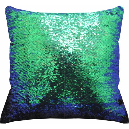 - Mainstays Reversible 17”x17” Sequin Sparkle Pillow, Available in Multiple Colors