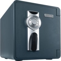 First Alert 2087F-BD Waterproof and Fire-Resistant Bolt-Down Combination Safe, 0.94 Cubic Feet