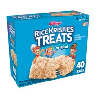 Kellogg’s Rice Krispies Treats Crispy Marshmallow Squares Bars 31.2oz 40 Ct