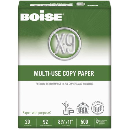 Thai Mulberry Block Printing Paper - Boise X-9 Copy Paper, 92 Brightness, 8.5