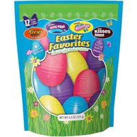 Hershey, Easter Chocolate Filled Plastic Egg Assortment, 4.3 Oz