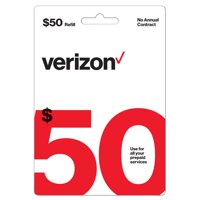 Verizon Wireless $50 - 15GB of Data - Prepaid Refill Card (Email Delivery)