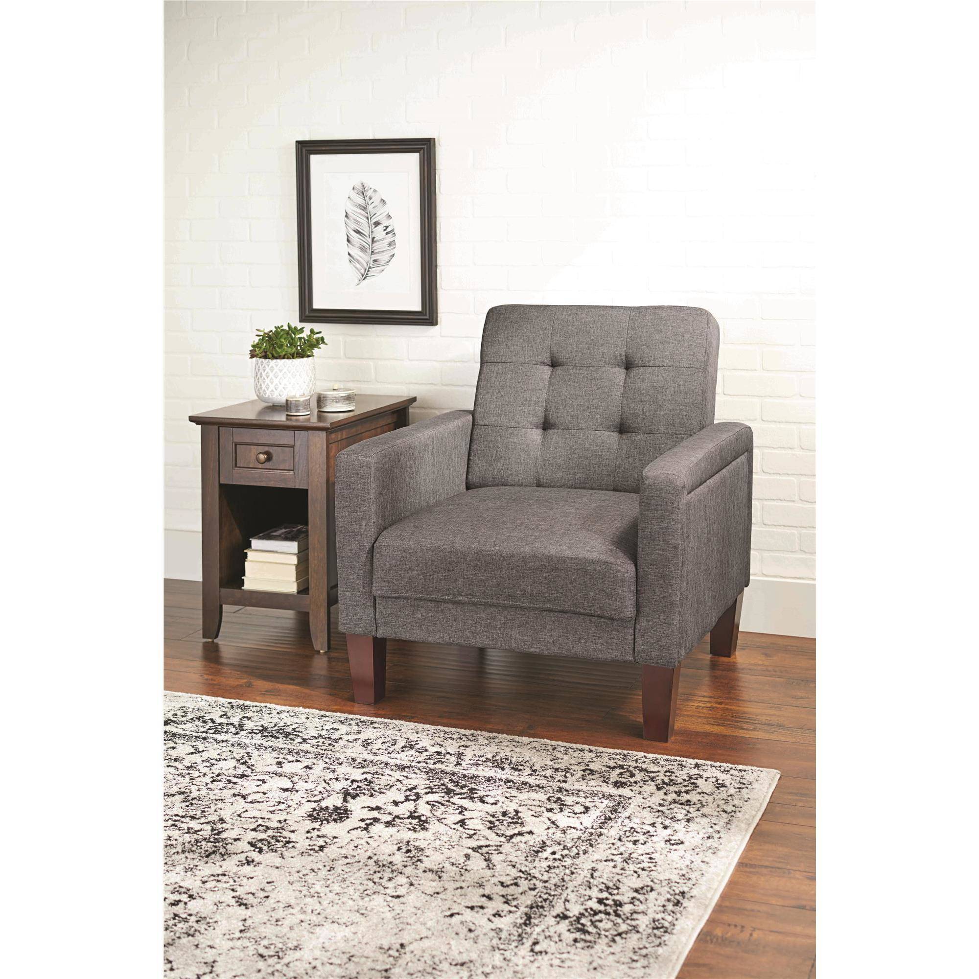 Sienna Linen Futon, Grey