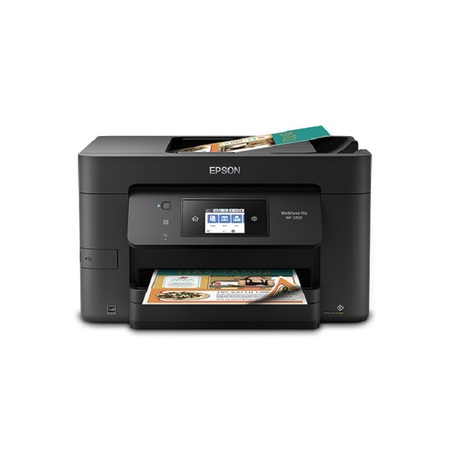 Epson WorkForce Pro WF-3720 Wireless All-in-One Color Inkjet Printer, Copier, Scanner with Wi-Fi (Best Low Cost Printer With Low Cost Ink)