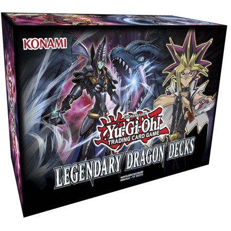 Yu-Gi-Oh! Legendary Dragon Decks Box Cards (Yugioh Best Burn Cards)