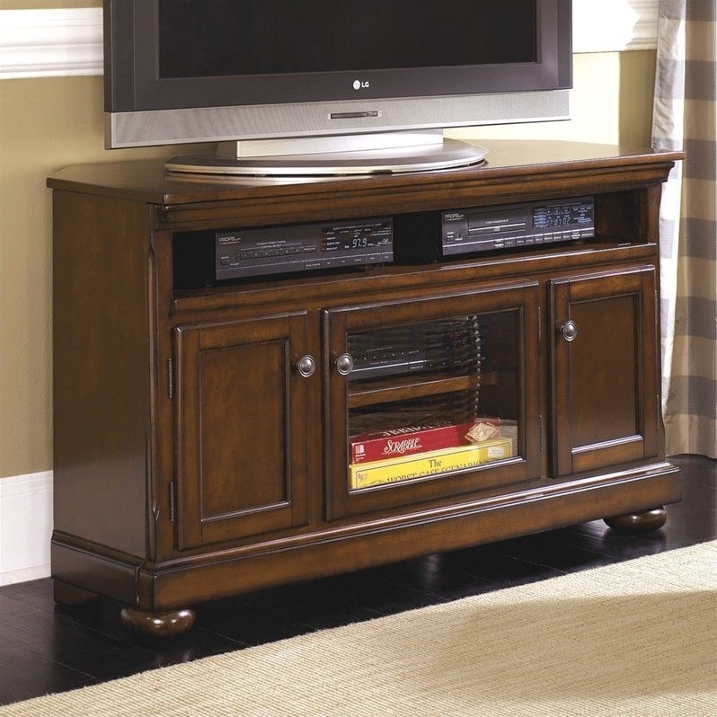 Signature Design by Ashley Furniture Porter 51'' TV Stand in Brown