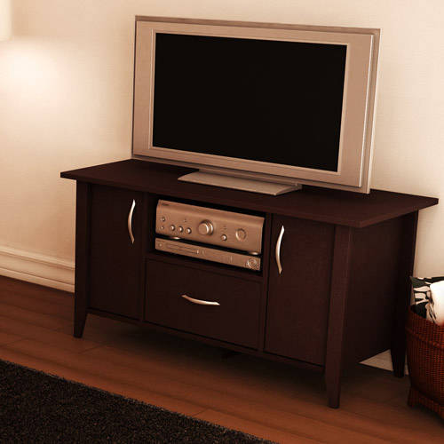 South Shore Smart Basics Chocolate TV Stand, for TVs up to 50''