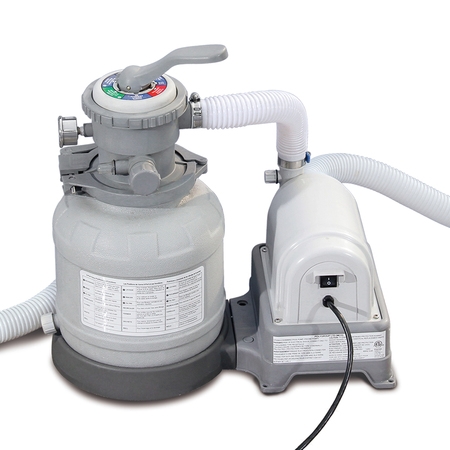 Summer Waves Swimming Pool Sand Filter Pump with GFCI for Above Ground Swimming (Best Pool Pump For Above Ground Pool)