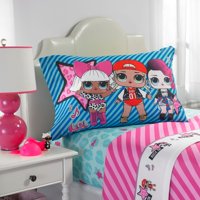 L.O.L. Surprise! Blue or Pink Kids Bedding Sheet Set, 1 Each