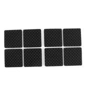 Rubber Furniture Stoppers Unique Bargains 8 Pcs Rubber Square 38mm X Self Adhesive Chair Foot Cover Table