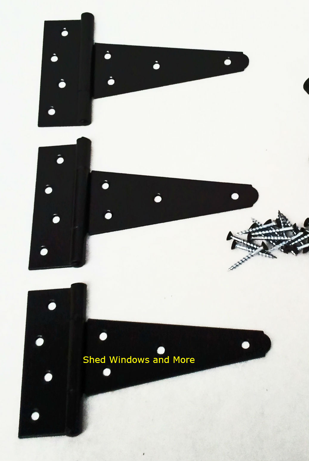 Heavy Duty Strap Hinge Shed Door Colonial Style Decorative Storage