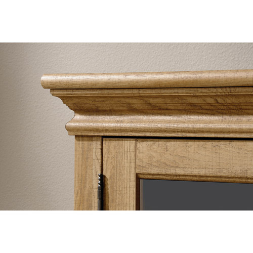 Sauder Barrister Lane Scribed Oak Entertainment Credenza for TVs up to 60''