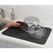 Countertop Mats Interdesign Idry Absorbent Kitchen Countertop Dish Drying Mat Trellis X Large
