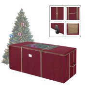 Christmas Tree Storage Elf Stor Red Rolling Christmas Tree Storage Duffel Bag W Window For 9 Ft