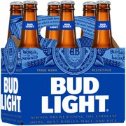 Bud Light Beer, 6 pack, 12 fl oz