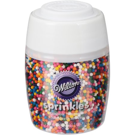 Sprinkles Icings - (4 Pack) Wilton Short Stack Rainbow Nonpareils Sprinkles