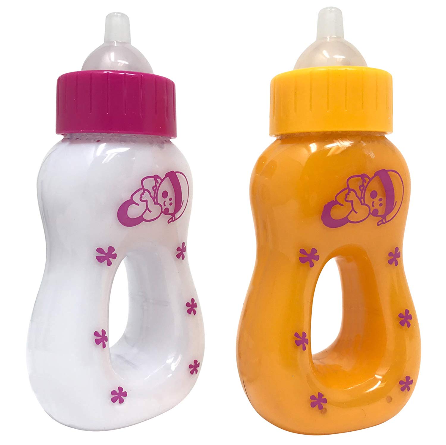 baby doll with bottle and pacifier