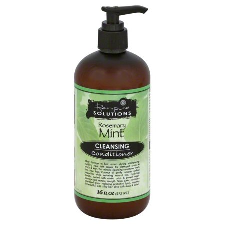 Mint Invigorating Hydrating Conditioner - Renpure Solutions Rosemary Mint Cleansing Conditioner, 16 Fluid Ounce