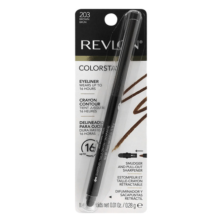 Revlon Colorstay Eyeliner, Brown (Best Eyeliner For Lower Waterline)