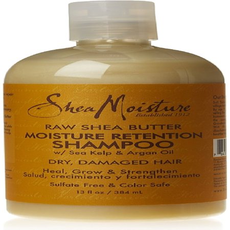 SheaMoisture Moisture Retention Shampoo Raw Shea Butter, 13 Oz ...