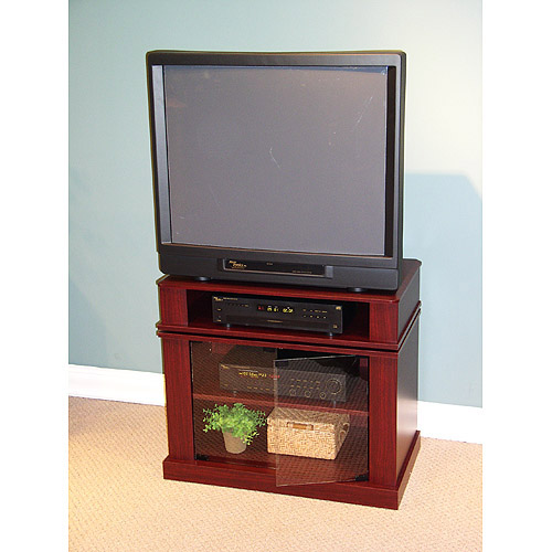 Cherry TV Stand with Swivel Top, for TVs up to 32''