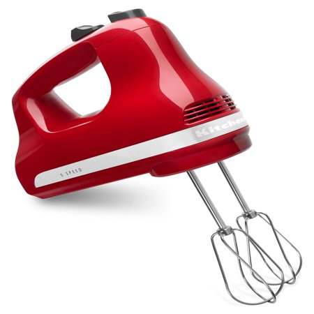 KitchenAid 5-Speed Ultra Power Hand Mixer, Empire Red