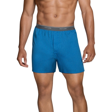 Men's Dual Defense Exposed Waistband Woven Boxers, 5