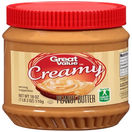 Great Value Smooth Peanut Butter 18 Ounces - Walmart.com