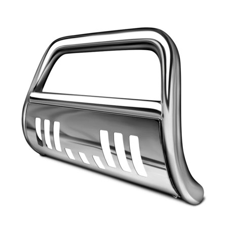 RL Concepts Chrome Heavy Duty Bull Bar Push Bumper Grill Grille Guard 88-00 Chevy Gmc C10 C/K Pickup