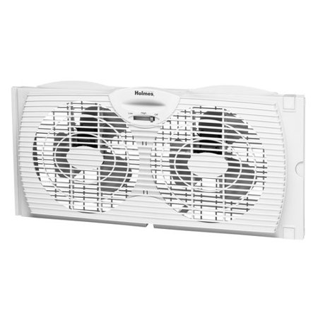 Holmes HAWF2021-WMUM Dual Blade Twin Window Fan (Best Exhaust Fan Pc)