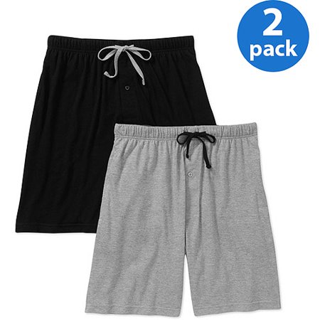 Hanes Men's 2-Pack Knit Sleep Jam Short (Best Spiderman Suit For Sale)