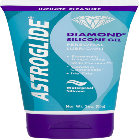 Astroglide Gel - (2 pack) Astroglide Diamond Personal Silicone Lubricant Gel - 3 oz