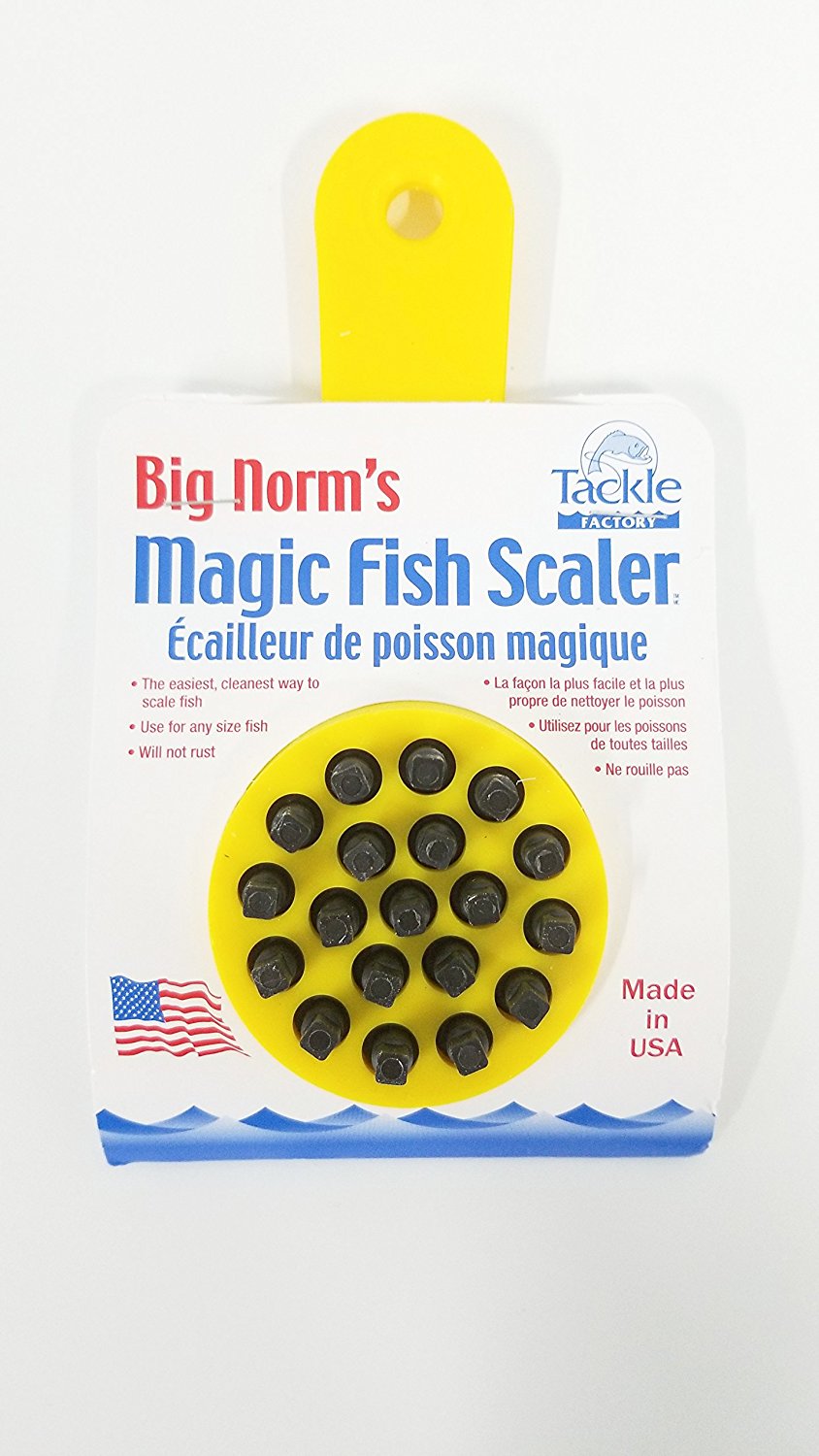 Bicco Plastic Fish Scaler 8Pack Fish Poachers Specialty Cookware