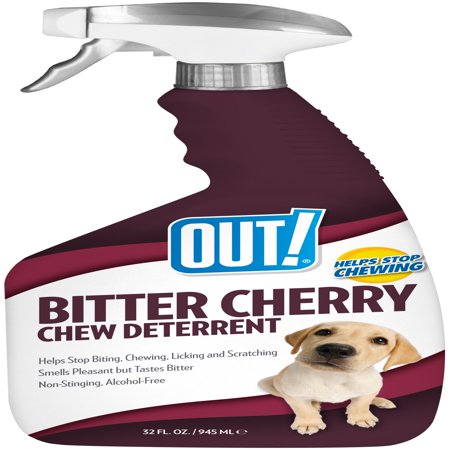 OUT! Bitter Cherry Dog Chew Deterrent, 32 oz