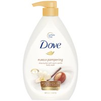 Dove Purely Pampering Shea Butter with Warm Vanilla Body Wash Pump, 34 oz