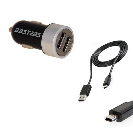 - 2in1 mini pocket sized lighted car charger kit includes double USB power ports 2.4 Amp 12W with USB charge cable designed for the Cingular 2125