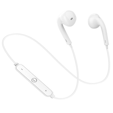 HTC One (M8) dual sim Bluetooth Headset In-Ear Running Earbuds IPX3 Water Resistant with Mic Stereo Earphones, CVC 6.0 Noise Cancellation, works with, Samsung,Google (Best Earphones For Htc One)