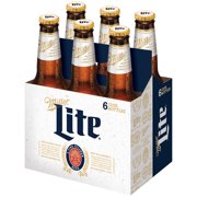 Miller Lite Beer, 6 pack, 12 fl oz