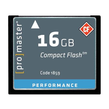 Promaster 16GB CompactFlash Memory Card 500X UDMA