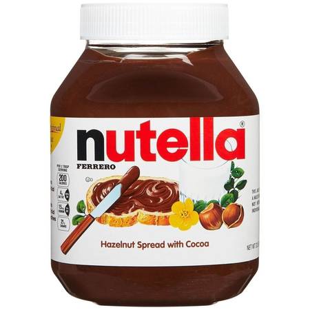 Nutella Hazelnut Spread with Cocoa, 33.5 Oz (Best Things To Put Nutella On)