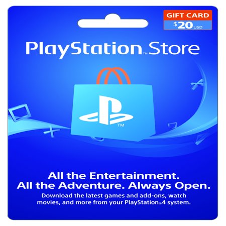 PlayStation Store $20 Gift Card, Sony [Digital Download ...
