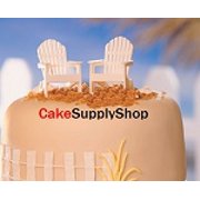 2ct adirondack chairs cake decoration cake toppers - fortnite cake topper walmart