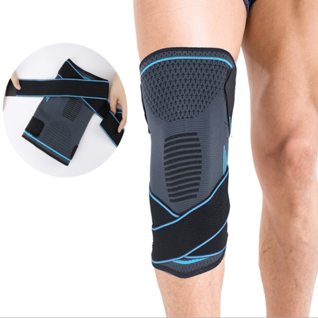 Knee Brace Breathable Sleeve Support Joint Injury Recovery Aid Arthritis Pain Relief Brace for Running, Hiking, Basketbal & Sports for Women Men
